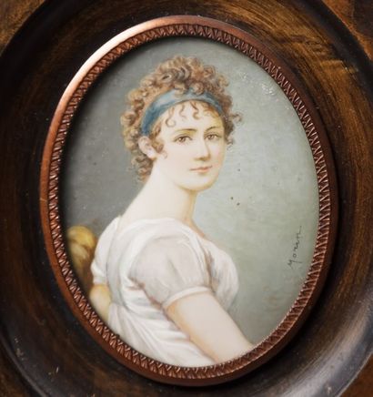 null MORIN (XIXème siècle)

Portrait présumé de Madame Récamier

Miniature sur ivoire....