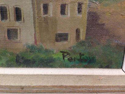 null PONTOY Henri-Jean (1888-1968)

Vue des toits de Fès

Huile sur toile.

Signée...