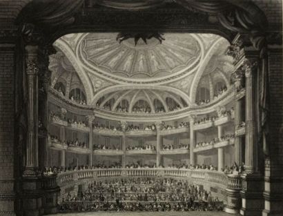 null Lot comprenant : TEYSONNIERES (né en 1834)

Le Grand Théâtre de Bordeaux, eau-forte,

23,6...