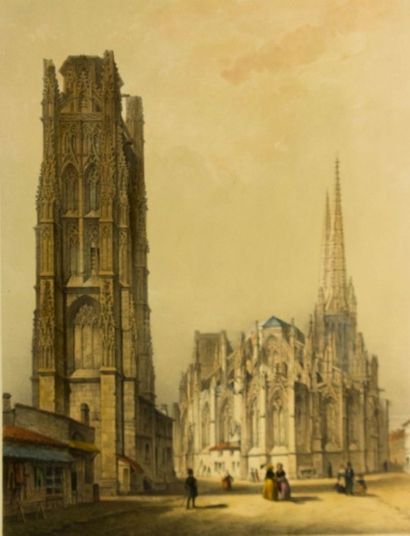 null DROUYN Léo (1816-1896) (dessinateur)

FICHOT Charles (1817-1903) (graveur)

Église...