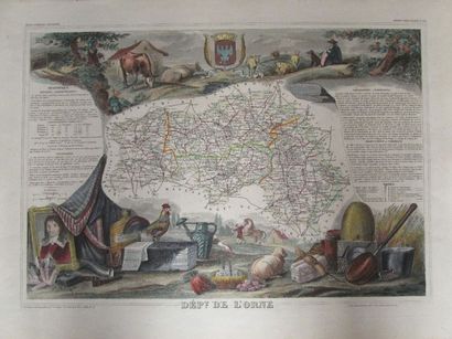 null Atlas Illustré d’après LEVASSEUR V.

Région du Nord Ouest n°52-60

Deux gravures...