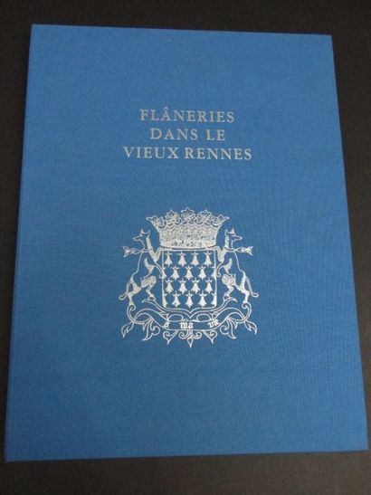 null COULANGE Paul. Flâneries dans le vieux Rennes préface de Daniel Verscheure,...