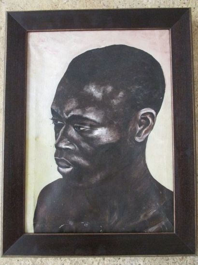null LANDOIS R.

Profil d'homme Africain

Huile sur toile

Signée en bas à droite

43,5...