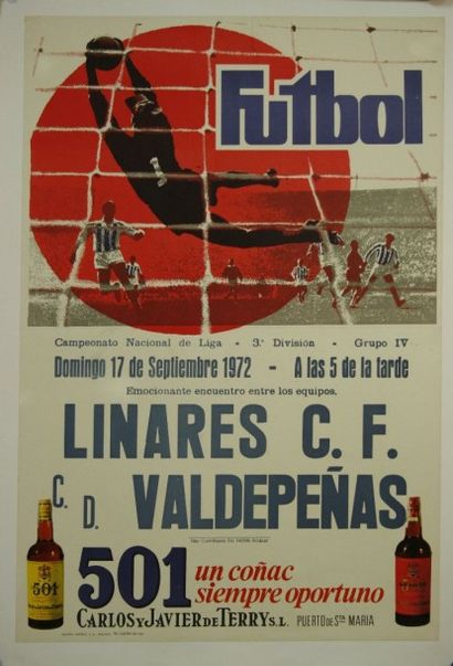 null Affiche du match Linares C.F. contre Valdepenas. 



1972. Fausto Munoz, Malaga....