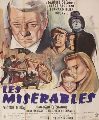 null BERTRAND André (affichiste) 

Affiche du film 'les Misérables' (1957) réalisé...