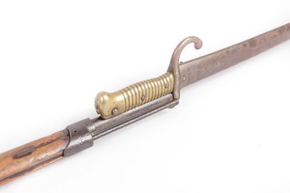null Fusil Chassepot Mle 1866 (1869),

manufacture Impériale de St Etienne, N°34813

avec...