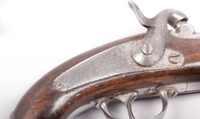 null Pistolet réglementaire français de

gendarmerie, Mle 1842 platine marquée

Manufacture...