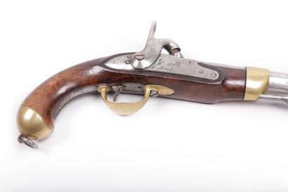 null Pistolet réglementaire français, Mle

1822 TBis platine marquée Mre Rle de Mutzig

-...