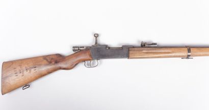 null Carabine à verrou « La Française » - type

Lebel Cal. 6 mm - fût long - hausse...