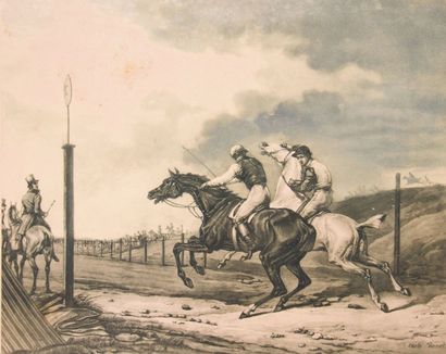 null VERNET Carl (1758-1836) d’après

(dessinateur) - JAZET (graveur)

Le départ...