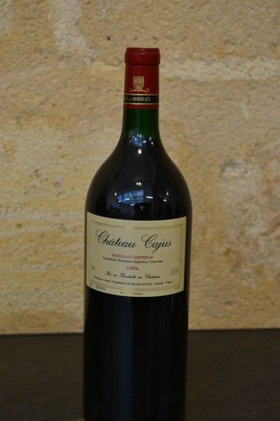 null 1 Mag : CH. CAJUS Bordeaux Sup. 1989

Présentation et niveau impeccables. C...
