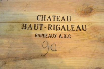 null 6 Blles : CH. HAUT RIGALEAU Bordeaux Sup. 1990

CBO NI.
