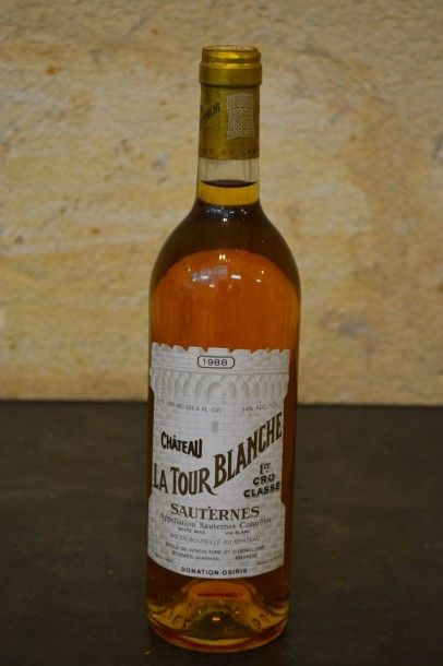 null 1 Blle : CH. LA TOUR BLANCHE Sauternes 1er CC 1988

Présentation, niveau et...