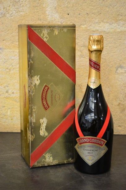 null 1 Blle : Champagne MUMM "Cordon Rouge" Brut 1985

Présentation et niveau impeccables....