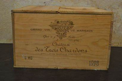 null 6 Mags : CH. DES TROIS CHARDONS Margaux 1998

CBO NI.