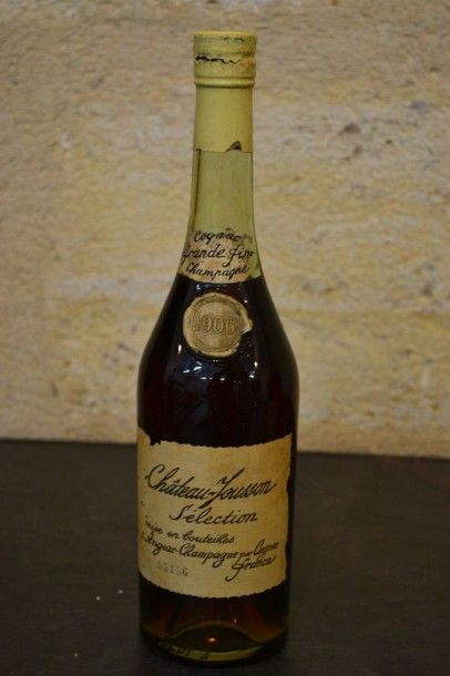 null 1 Blle : Grande Fine Champagne Cognac "Sélection" Château Jousson 1906

Et....