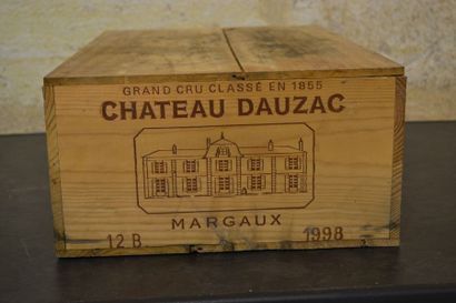 12 Blles : CH. DAUZAC Margaux GCC 1998

CBO...