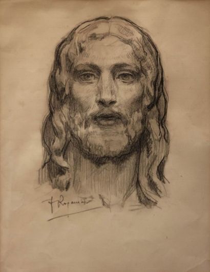 null ROGANEAU François Maurice (1883-1973)

Portrait d’homme barbu

Mine de plomb

Signée...