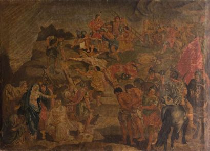 null Anonyme du XIXème siècle

Crucifixion

Huile sur toile

(châssis postérieur,...