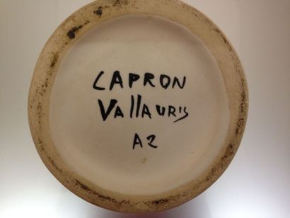 null CAPRON Roger (1922-2006)

Vase en céramique émaillée à décor d’un

guerrier...
