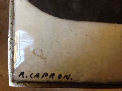 null CAPRON Roger (1922-2006)

Table basse rectangulaire, le plateau en

céramique...