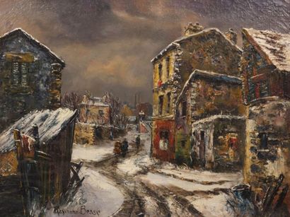 null BESSE Raymond (1899-1969)

Rue sous la neige à l'Île Saint Denis

Huile sur...