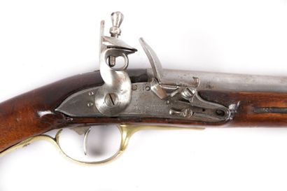 null Pistolet réglementaire français - Mle

1763-66 - garnitures laiton - platine...
