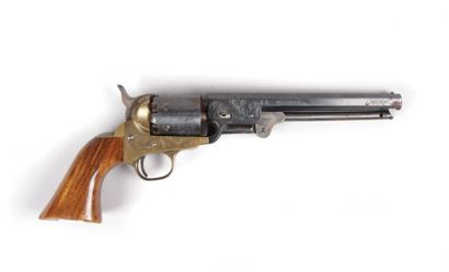 null Revolver à poudre noire de type Colt - Cal.

36 - N° 230633 - fabrication italienne

Fin...