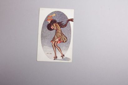 null Série de 10 CP en couleur illustrées par

Xavier SAGER collection Fantaisies...