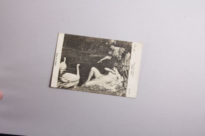 null Lot de 21 CP composé de photographies

en noir et blanc série Salons de Paris...
