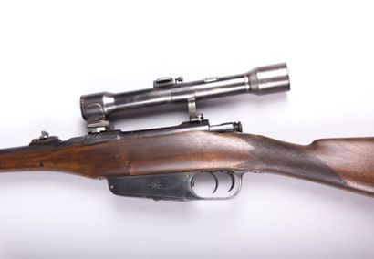 null Carabine de chasse - issue d’un

mousqueton Carcano - Cal. 6,5 - avec lunette

K.Kahles...