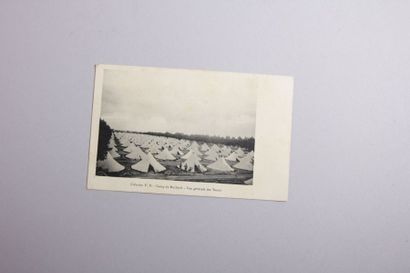 null Lot de 21 CP en noir et blanc illustrant la

Garnison de Lunéville (16 cartes)...