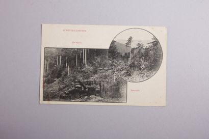 null Lot de 21 CP en noir et blanc illustrant la

Garnison de Lunéville (16 cartes)...