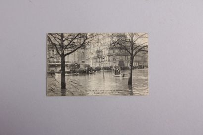 null Lot de 20 CP sur le thème des

inondations de 1910 à Paris

(bon état génér...