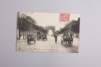 null Lot de 9 CP de l'Avenue des

Champs Elysées à Paris

(bon état général, quelques...