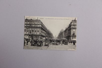 null Lot de 29 CP des Boulevards parisiens

(bon état général)