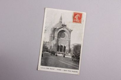 null Lot de 32 CP Monuments

et Places à Paris, on y joint deux cartes sur

l'Exposition...