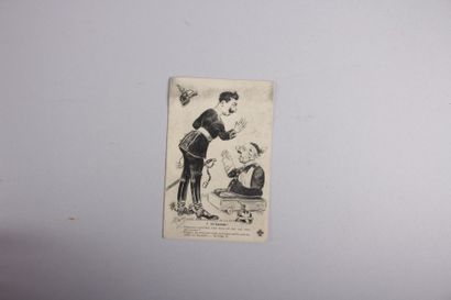 null Lot de 15 CP Série Humoristique de

la Guerre 14 et Episodes de la Guerre 1914,

illustration...