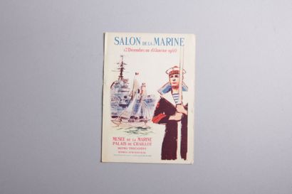 null Lot de 2 CP Salon de la Marine 12

décembre au 10 janvier 1960 et Concours

d'avions...