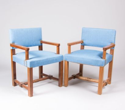 DUPRE-LAFON Paul (1900-1971)
Paire de fauteuils...