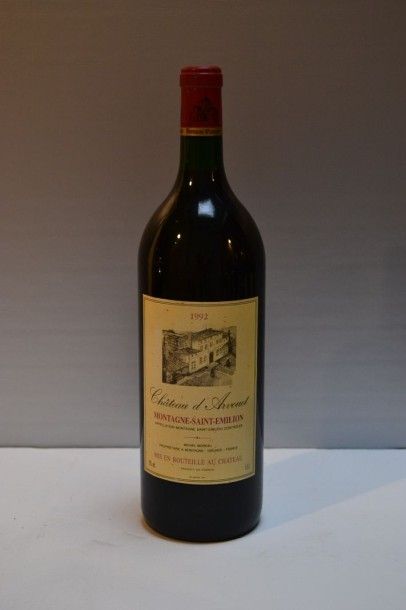 CH D'ARVOUET 1 Mag	CH. D'ARVOUET	Montagne St Emilion	1992

	Et. à peine tachée. N...