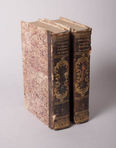 LASSAIGNE LASSAIGNE (J.-L.). Abrégé élémentaire de Chimie.

Paris, Bechet, 1842,...