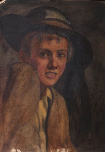 null DAMBLANS Eugène (1865-1945)

Portrait d'enfant au chapeau

Technique mixte sur...