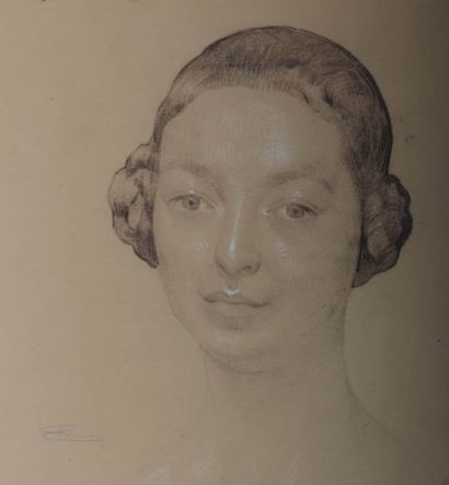 null PERRON Charles (1893-1958)

Portrait de femme

Fusain, pastel et rehauts de...
