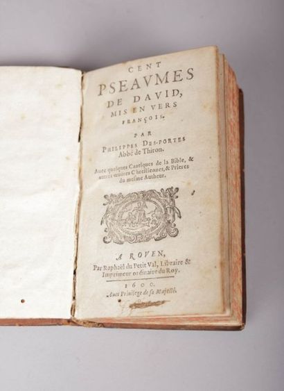 null Cent psaumes de David mis en vers françois par Philippe Des-Portes Abbé de Thiron....