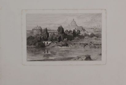 null GAUCHEREL Léon (1816-1886)

Château en haut de la colline

Gravure en noir

Signée...