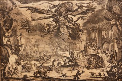 null CALLOT Jacques (1592-1635)

La Tentation de Saint Antoine

Eau forte

(déchirures,...