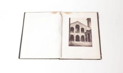 null POZZI Pompeo (1817-1880), album de 8 photographies en tirage albuminé montées...