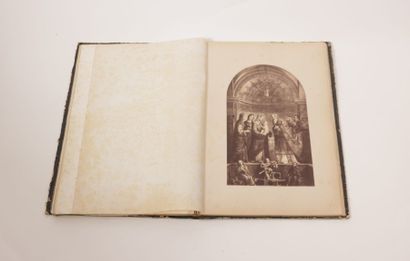 null BERTOJA Pietro (1828-1911), album comprenant 24 photographies en tirage albuminé...