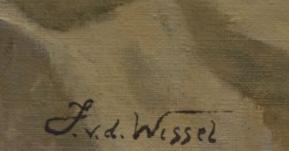 null J.V.D WISSEL (XXème siècle)

Vanité

Huile sur toile

50 x 40 cm

(toile pe...